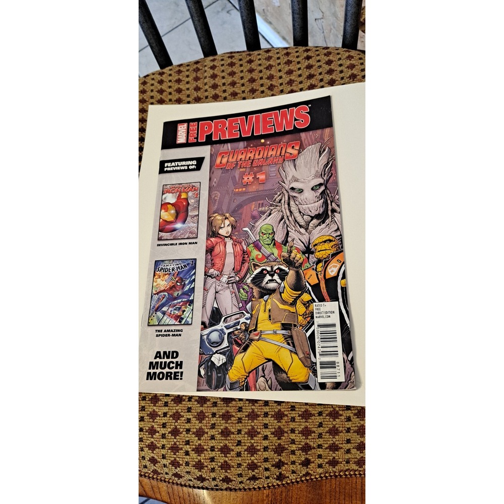 Marvel Comics-"2015 Previews Gardians of‎ the Galaxy" Comic Books-Ironman #1